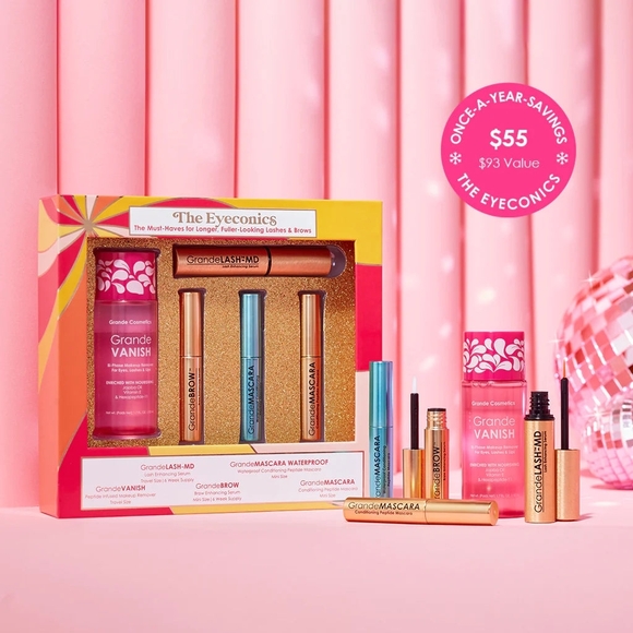 grande cosmetics Other - The Eyeconics Lash & Brow Kit 5 piece set Grande Cosmetics